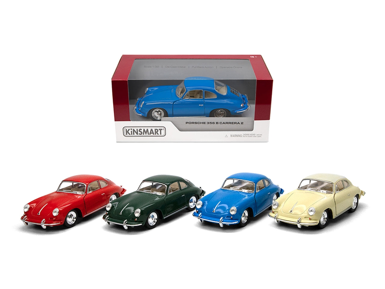 Auto in scala 1:32 porsche 356 b carrera 2