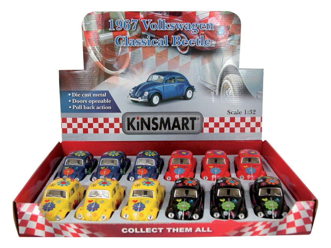Auto wolkswagen beetle die cast1:32965
