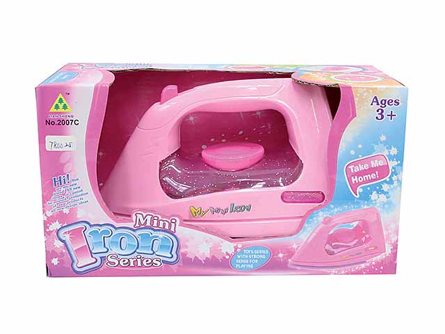 Ferro da stiro a batteria con luci