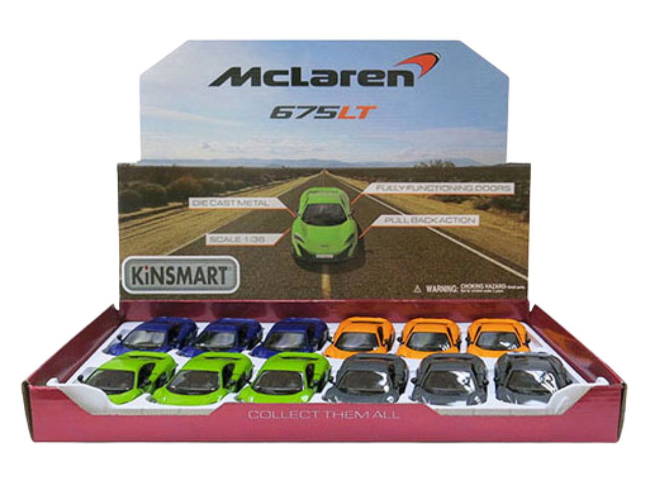 Mclaren 675lt  d/b48  die cast