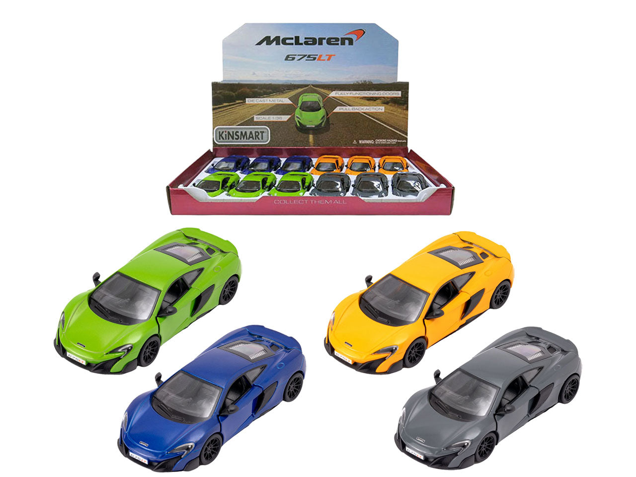 Mclaren 675lt  d/b48  die cast