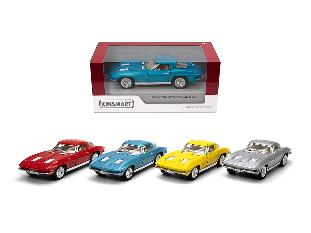 Auto in scala 1:36 1963 corvette sting ray