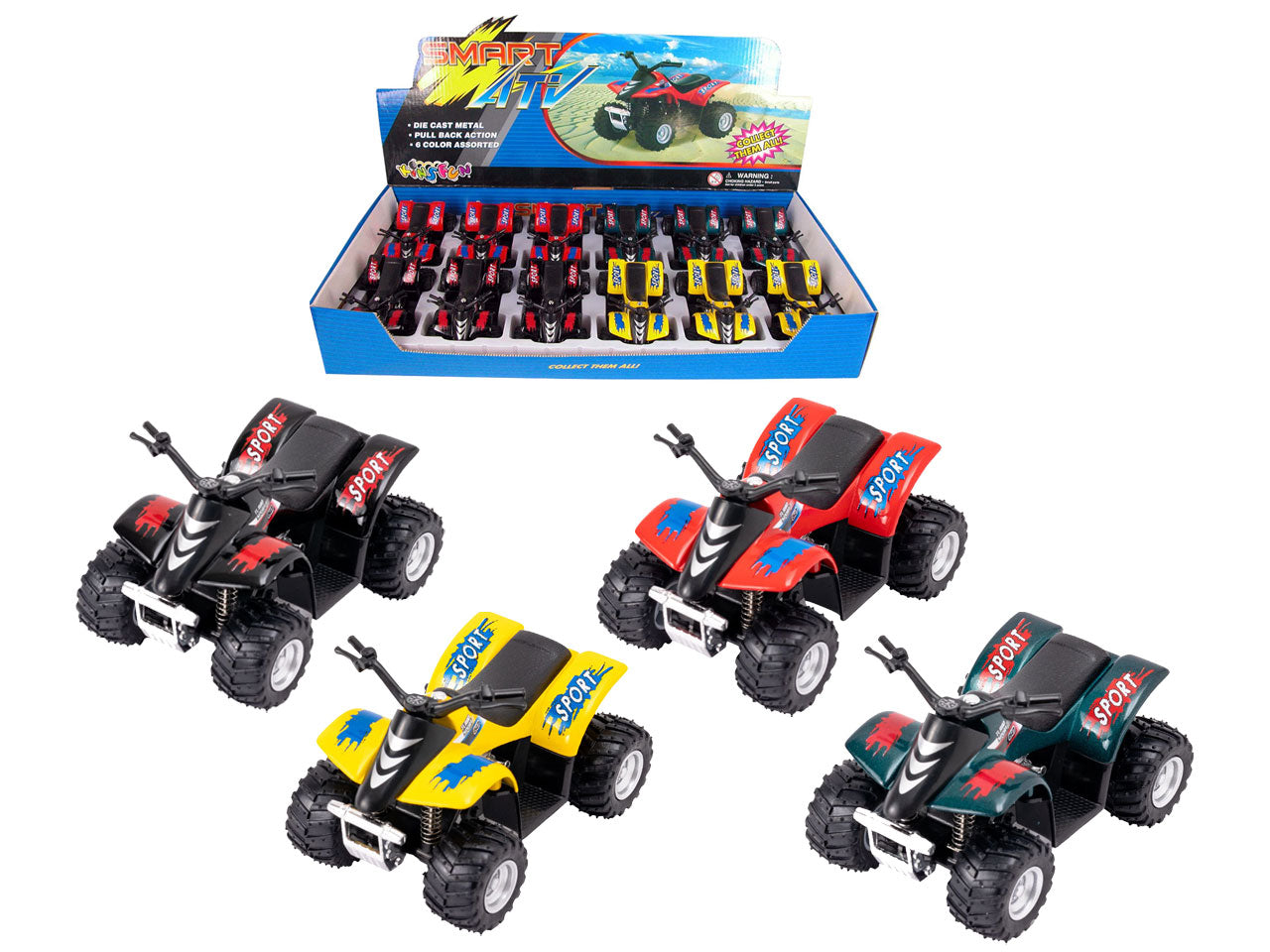 Die cast quad smart r.carica 89543