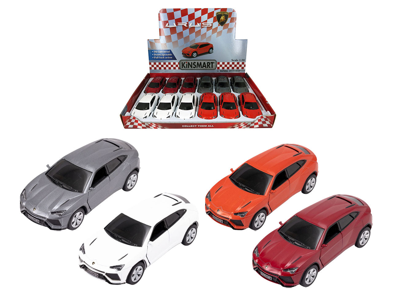 Auto lamborghini urus 1:38 die cast 89535