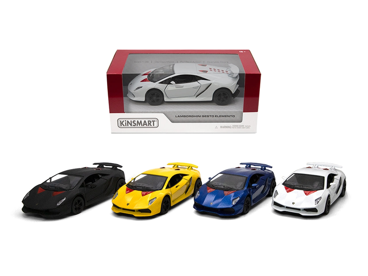 Auto lamborghini sesto elemento modellino