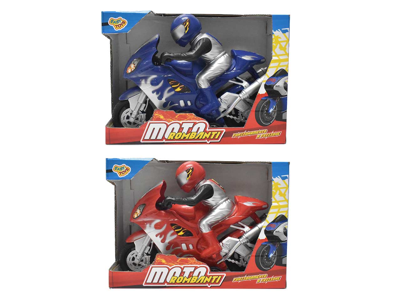 Moto rombanti a frizione