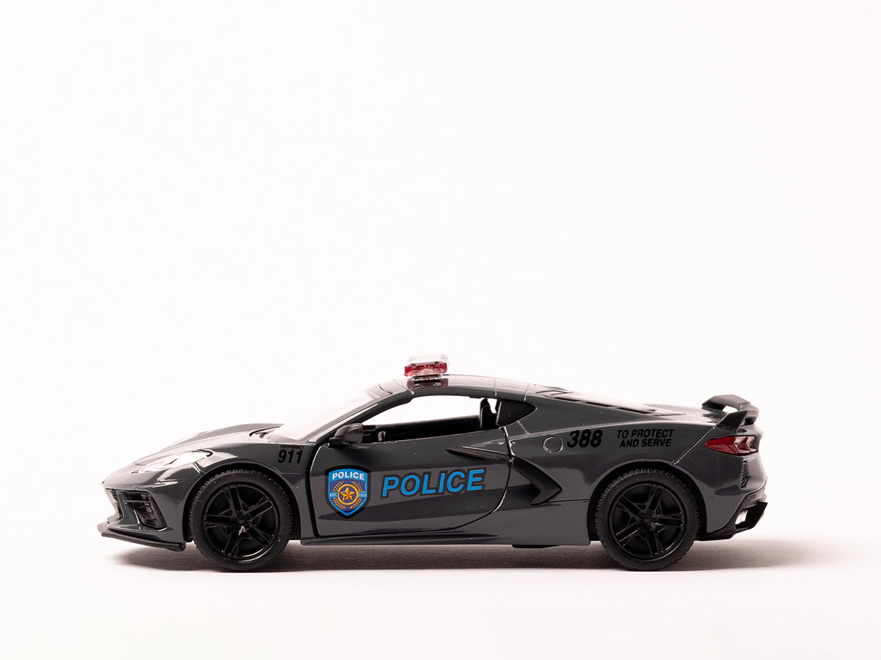 Corvette police firefighter