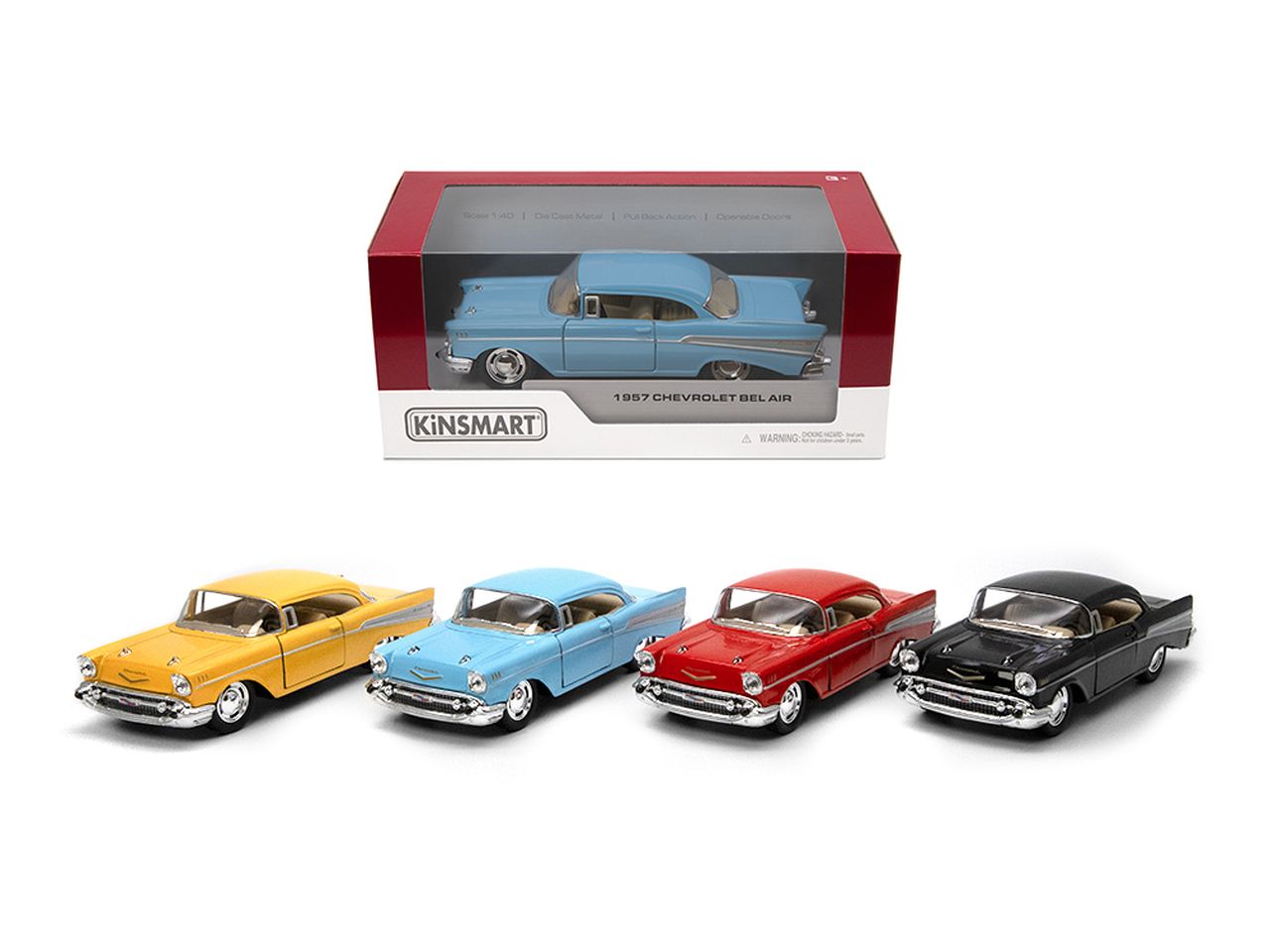 Auto in scala 1:40 1957 chevrolet bel air