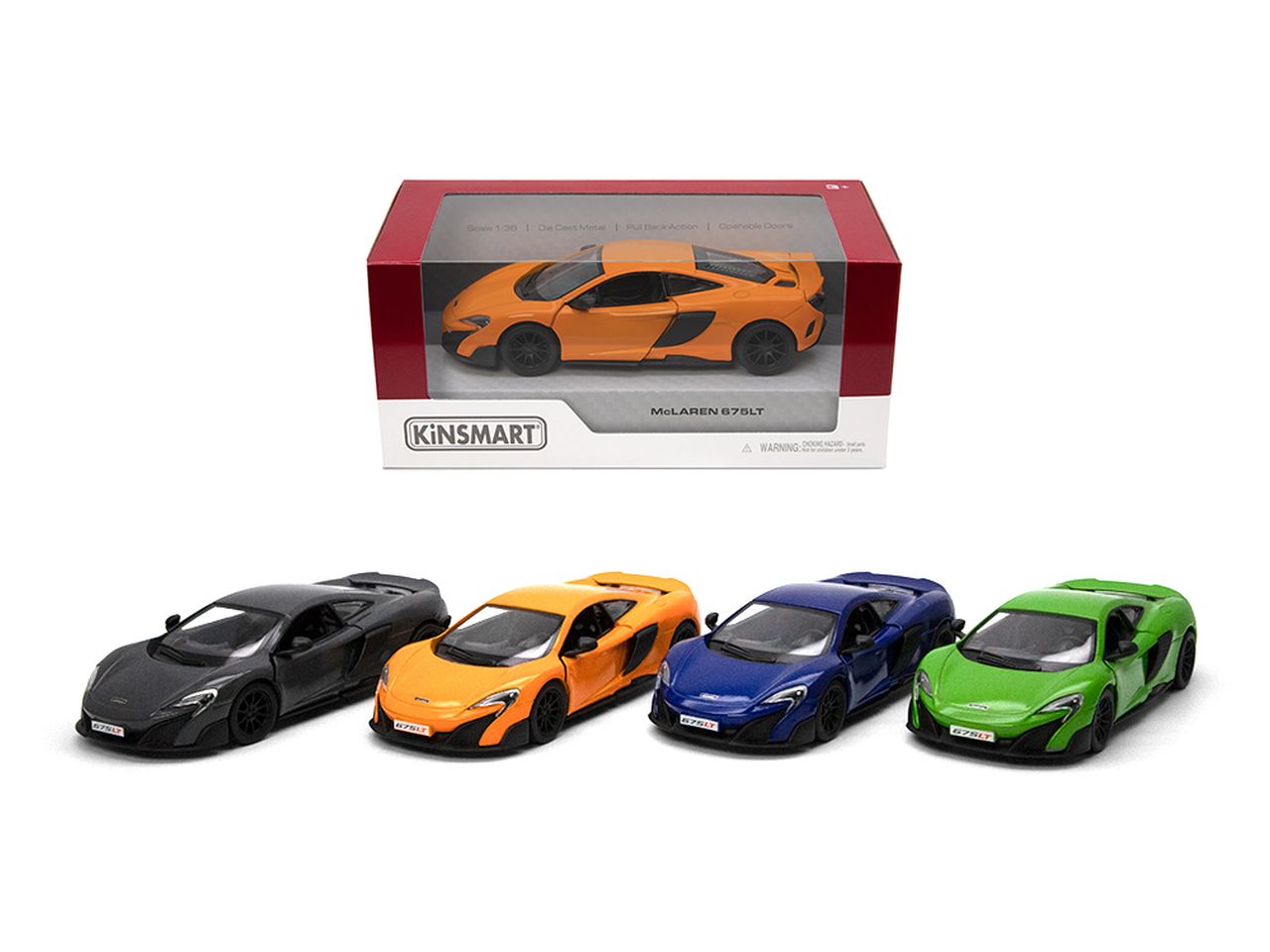 Auto in scala 1:36 mclaren 675lt