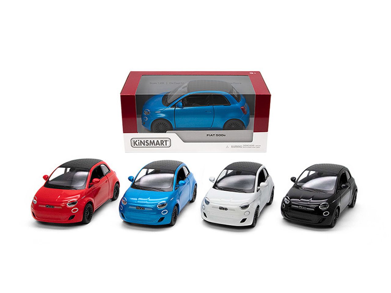 Auto in scala 1:28 fiat 500e