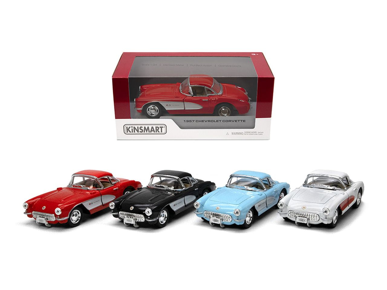 Auto in scala 1:34 1957 chevrolet corvette