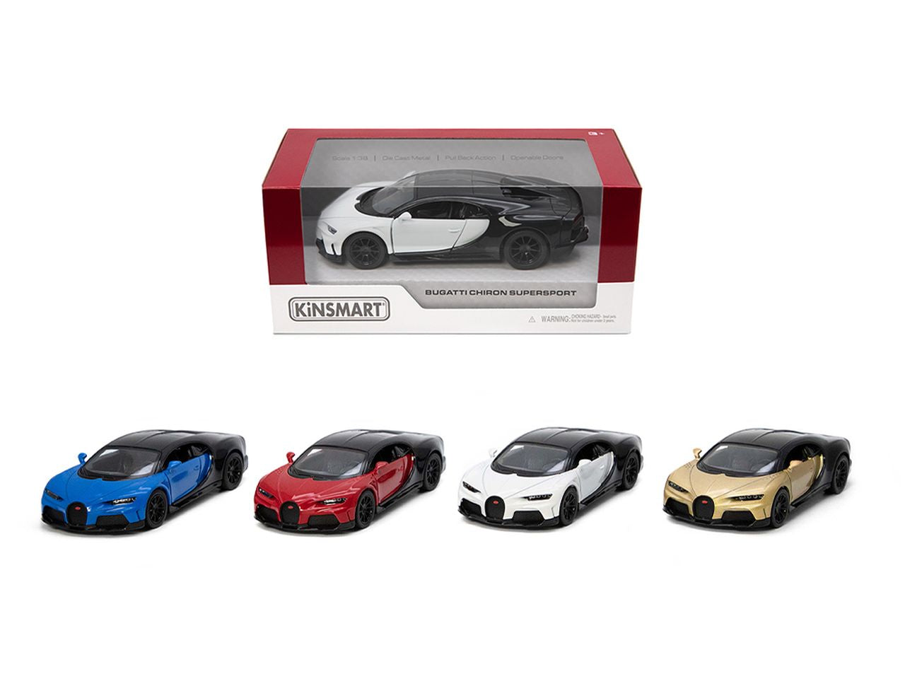 Auto in scala 1:38 bugatti chiron supersport