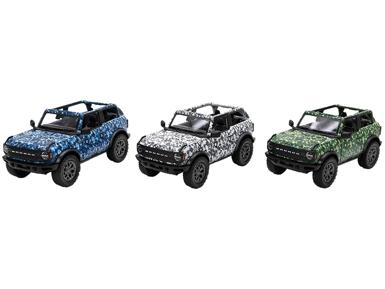 2022 ford bronco camo edition open top