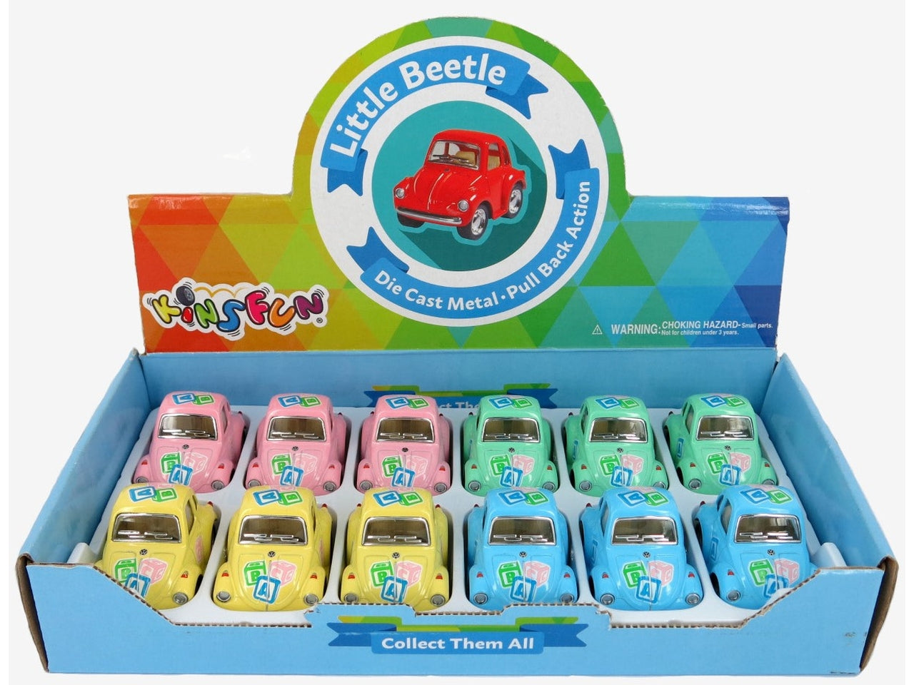 Little beetle w/printing pastel color