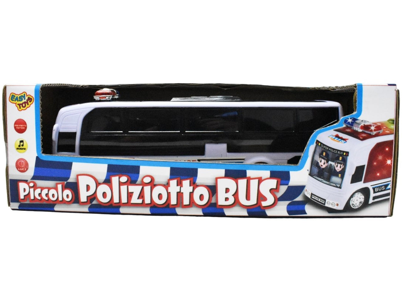 Bus piccolo poliziotto mistero luci  e suoni