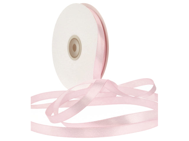 Doppio raso rosa 10mm.50mt. d1015