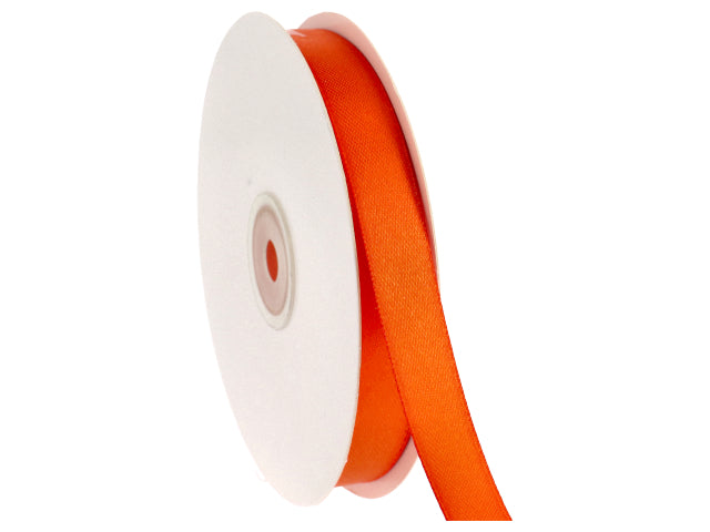 Doppio raso arancione brill.15mm.50mt. d1514