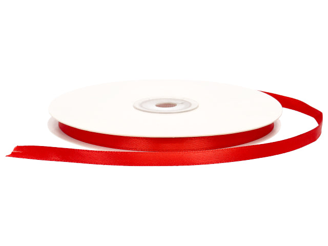 Doppio raso rosso 6mm.50mt. d0616