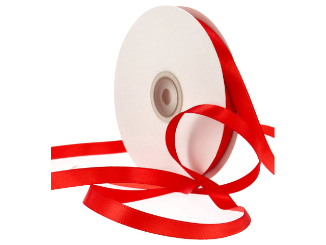 Doppio raso rosso 10mm.50mt. d1016