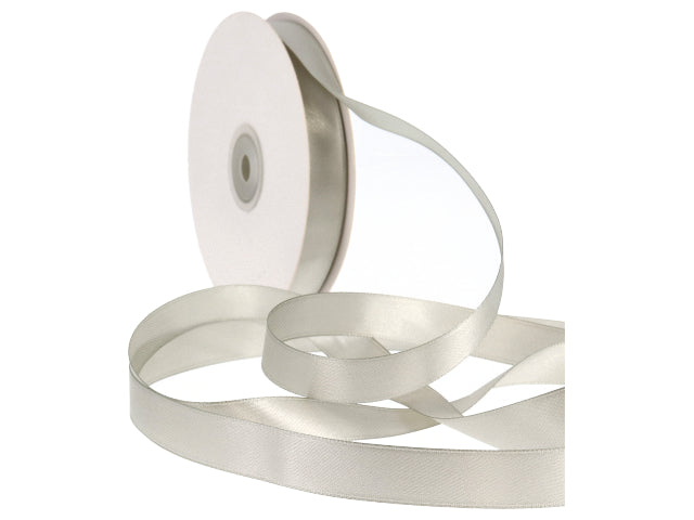 Doppio raso argento 15mm 50mt. d1524