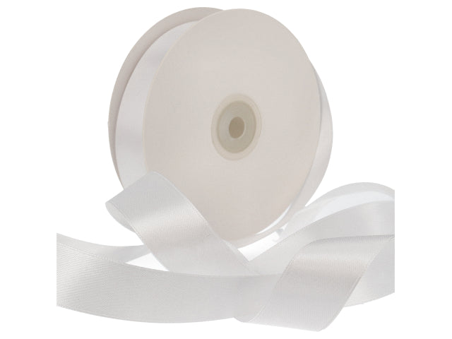 Doppio raso bianco 25mm.50mt. d2501