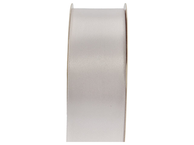 Doppio raso bianco 40mm 50mt. d4001