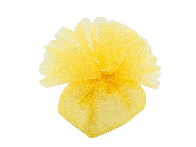 Velo c/tirante d.25cm giallo c2217