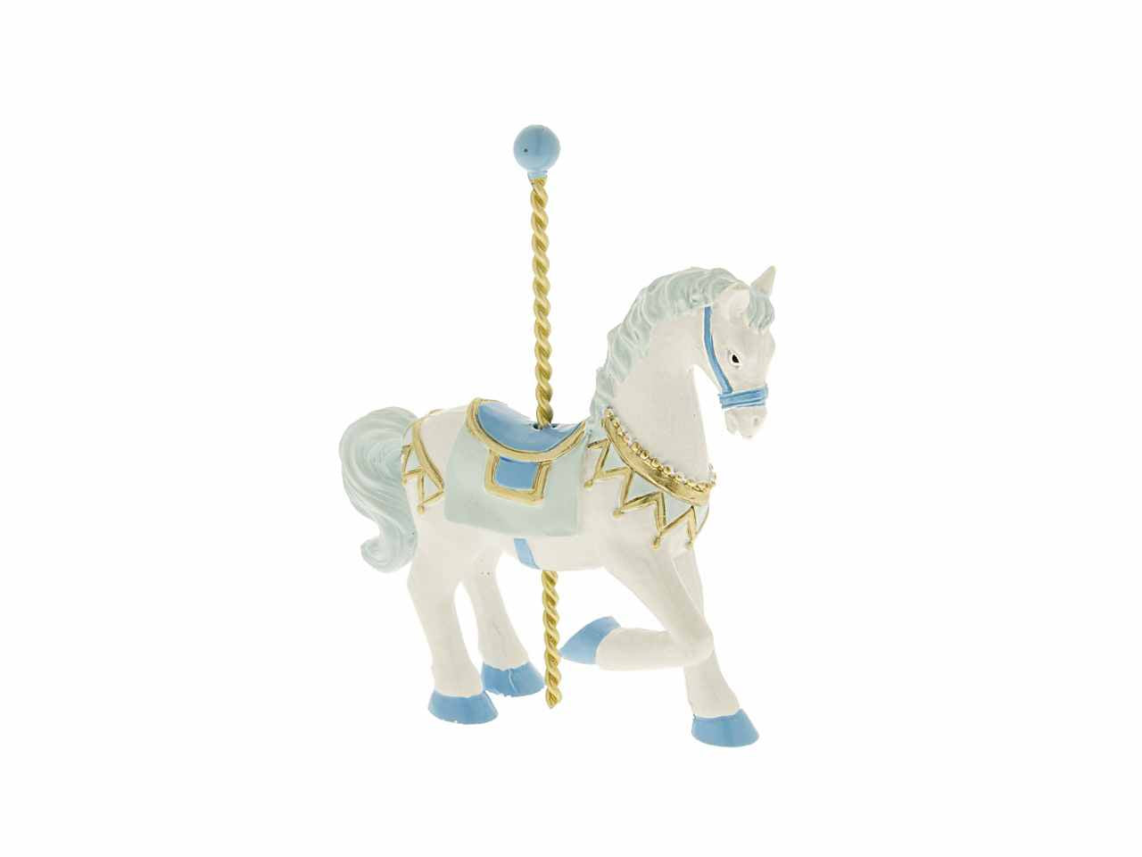 Giostra cavallino cielo 9cm 04a025