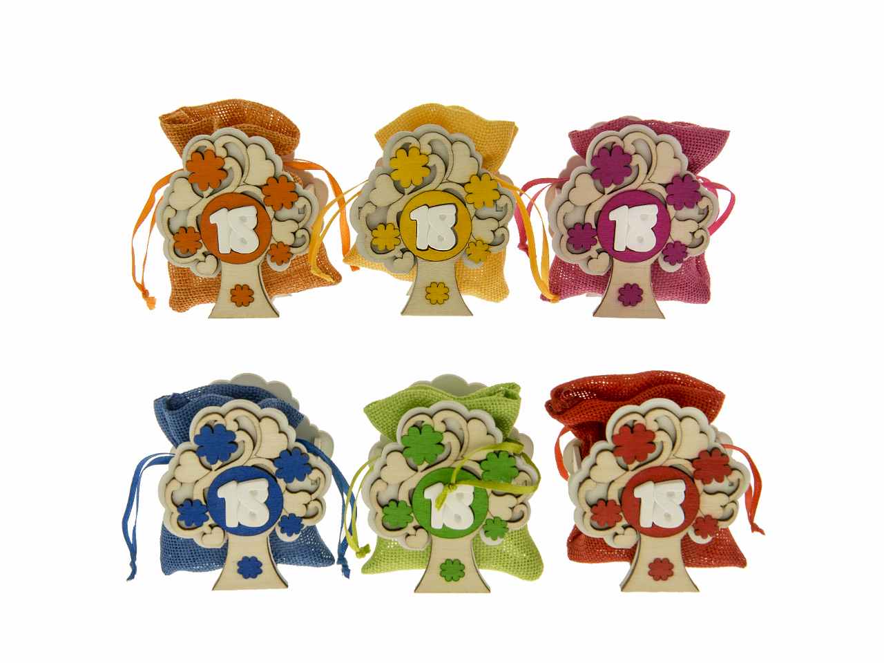 Arte sacchetto festa 18 h.8cm sc575