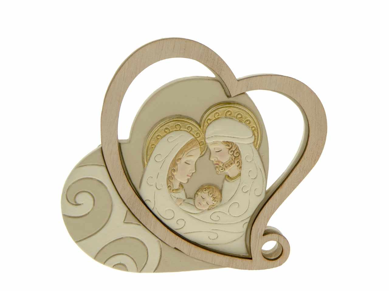 Icona sentimental per sacra famiglia 11cm