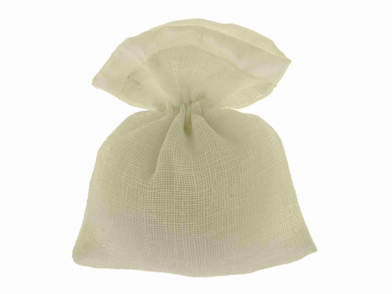 SACCHETTO ADORE' BIANCO 10X12CM