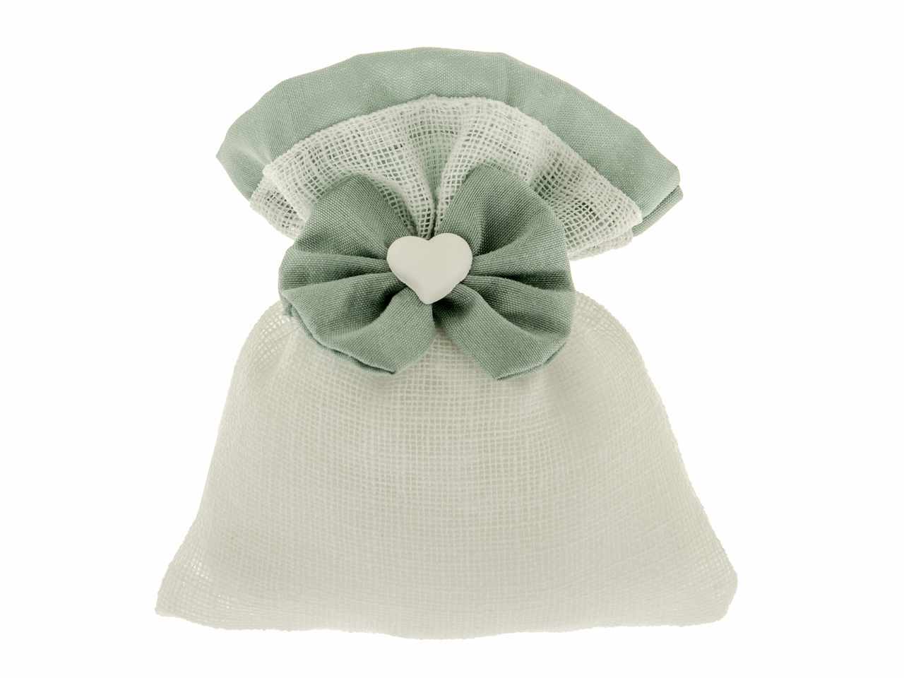 SACCHETTO FLOCCATO TIFFANY 10X12CM