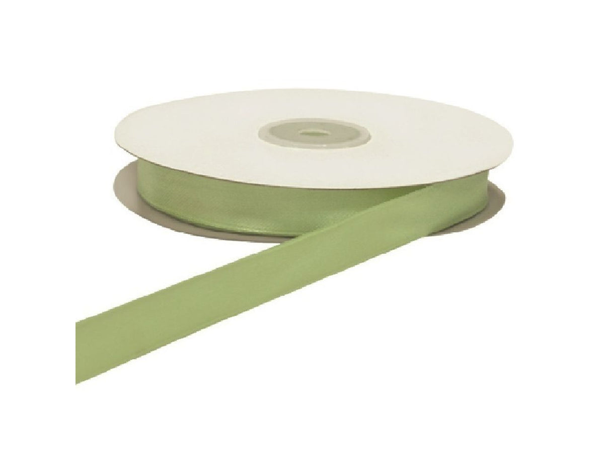 Nastro doppio raso colore verde chiaro misura 40mmx50mt