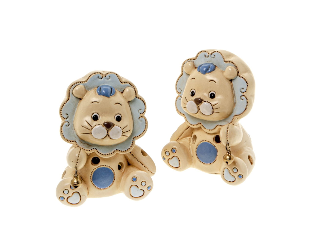 Lion con led misura h.8cm in 2 assortimenti