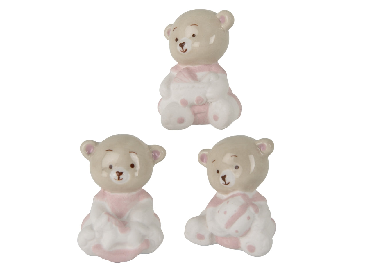 BibÃ¬ figurina rosa 4cm 3 assortimenti