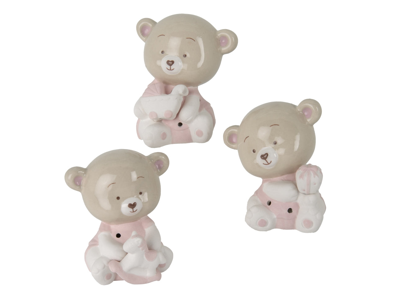 BibÃ¬ led rosa h.9cm 3 assortimenti