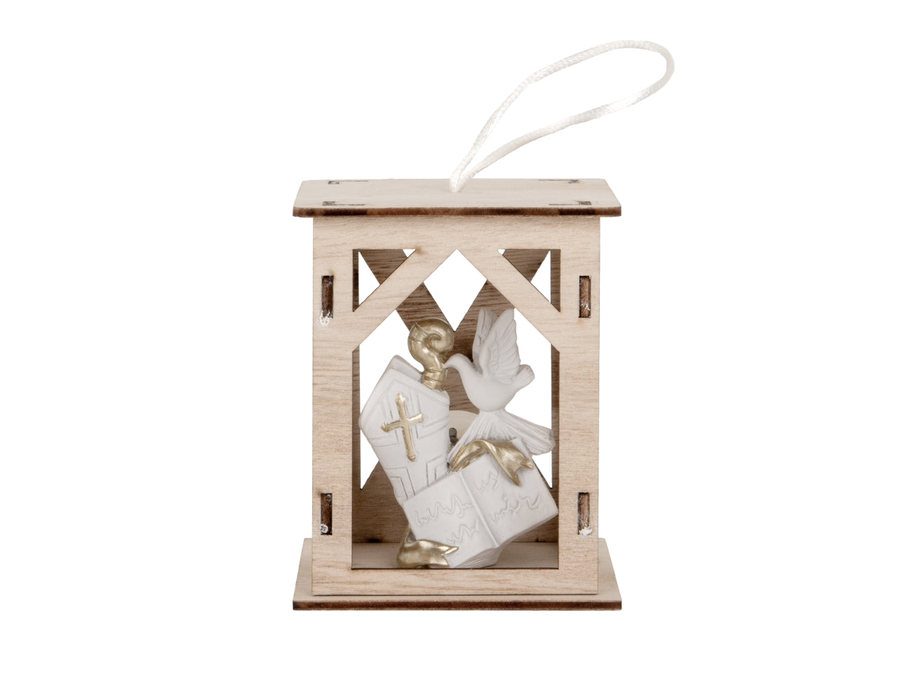 Lantern icona led cresima h.10cm
