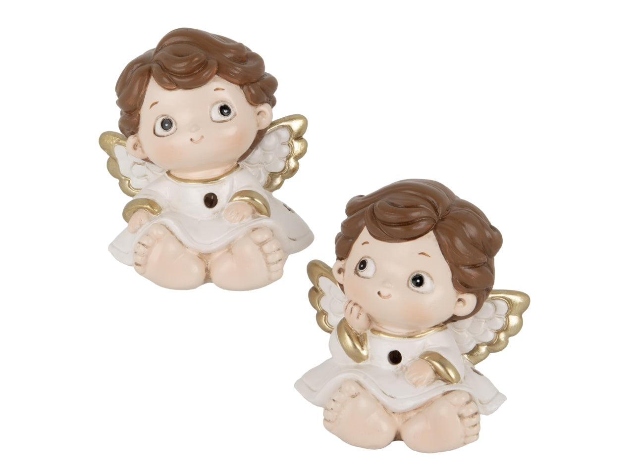 Puntino angelo led h.8,5cm 2 assortimenti