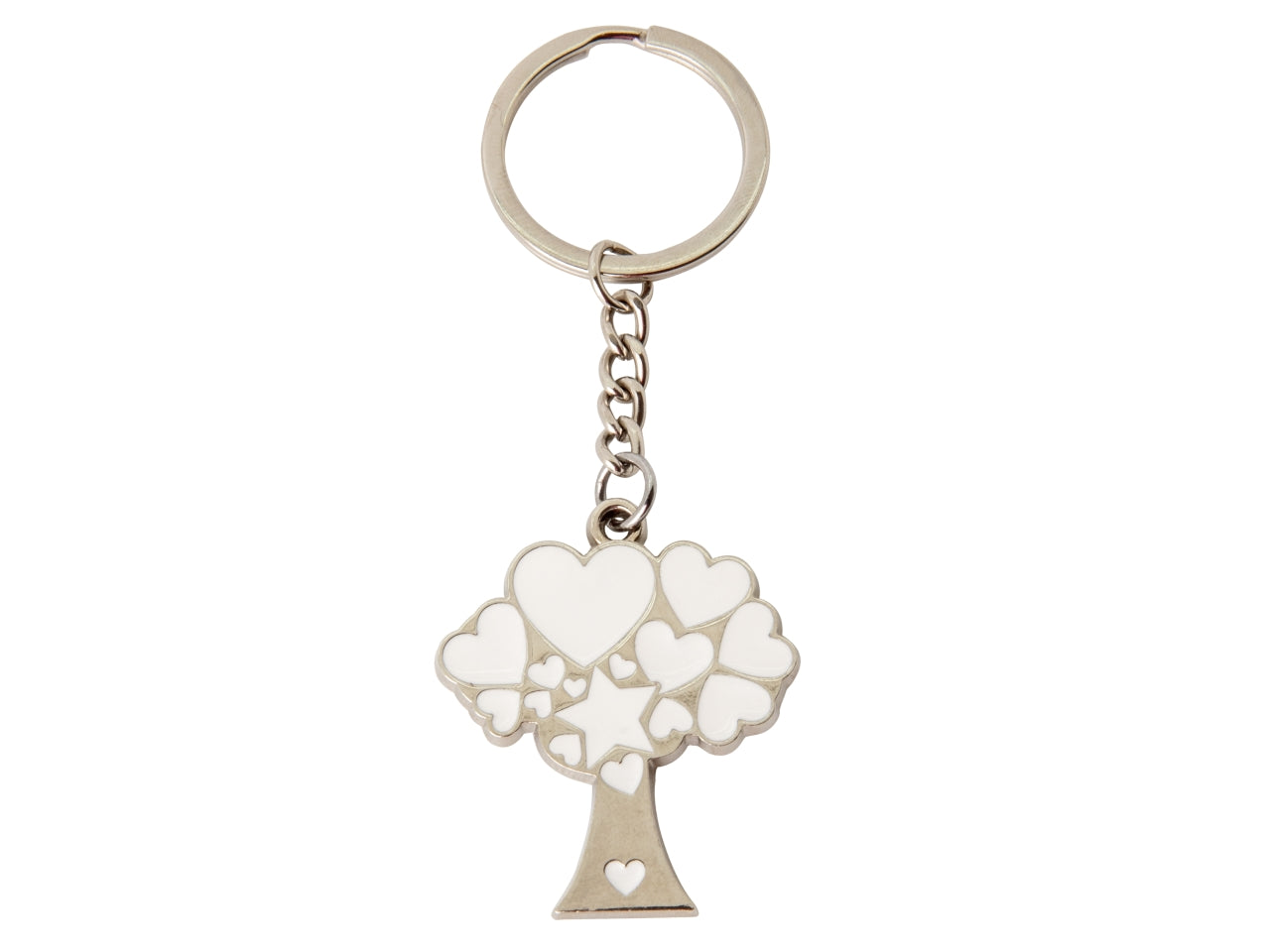 Zama portachiave albero silver 4cm