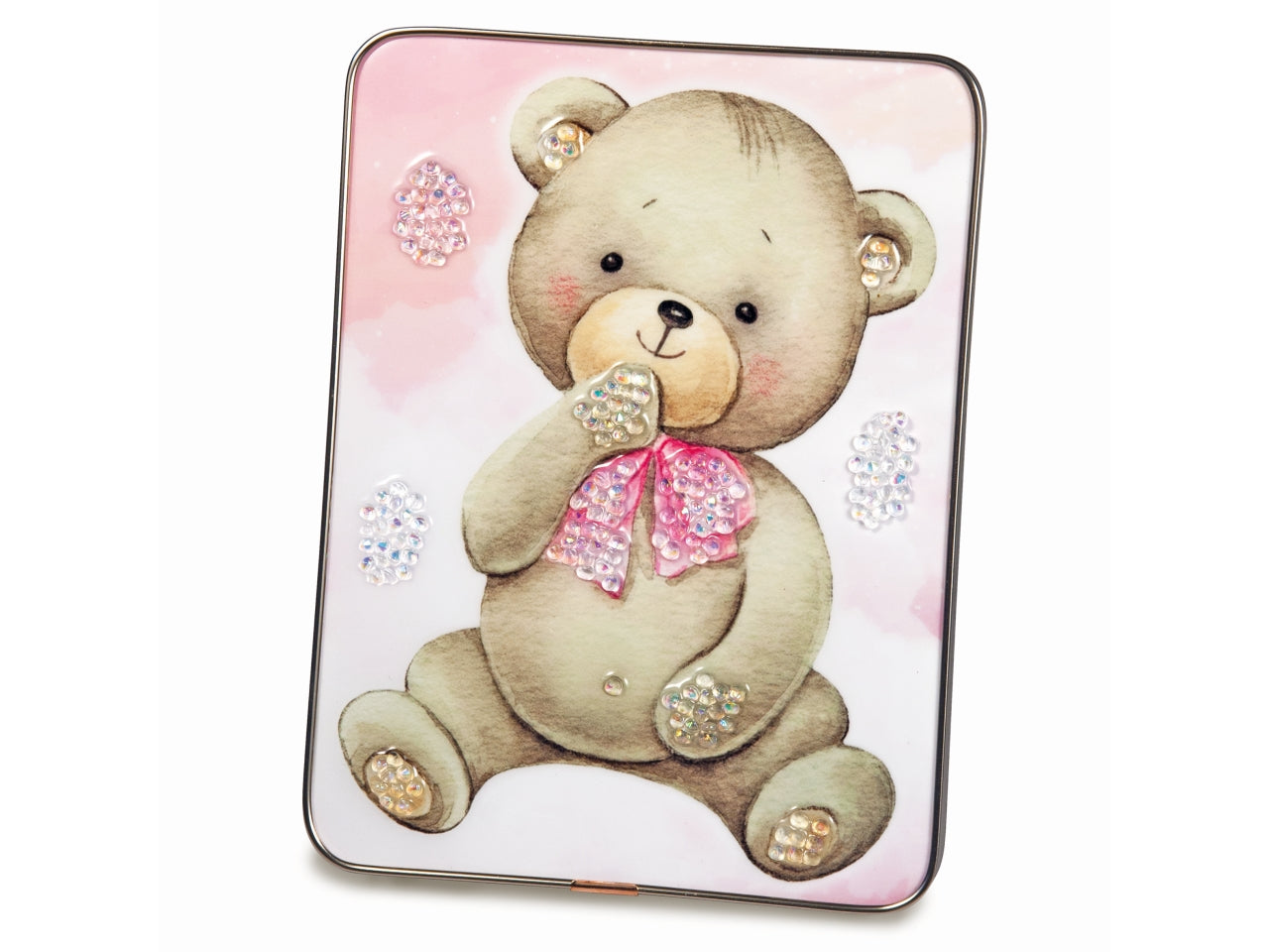 Stone quadro baby rosa 15xh.20cm