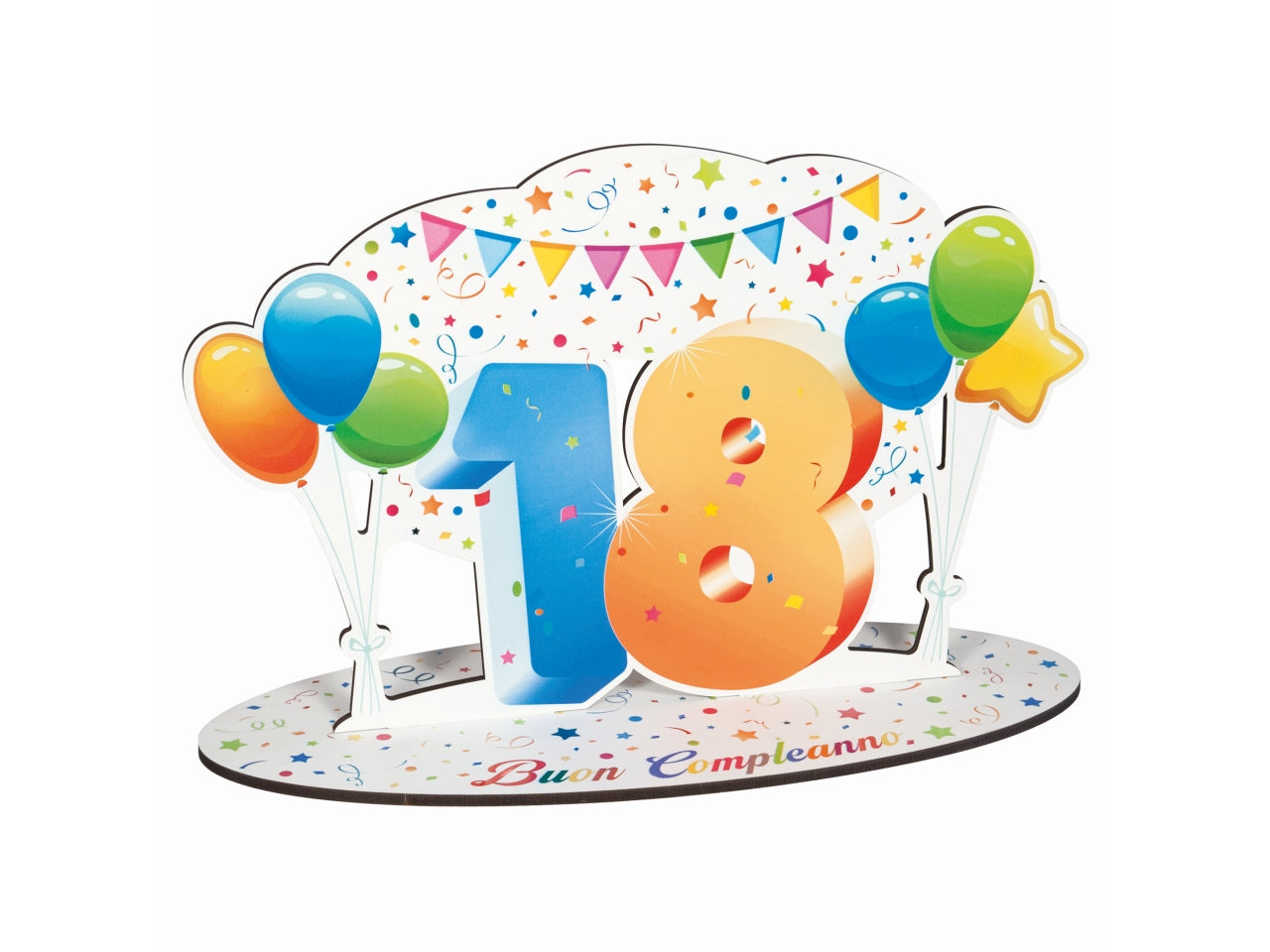 Party diciotto cm.35 h.23