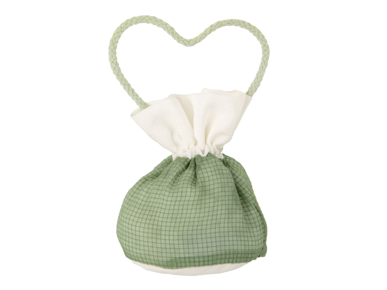 Cuore up palla verde 14cm