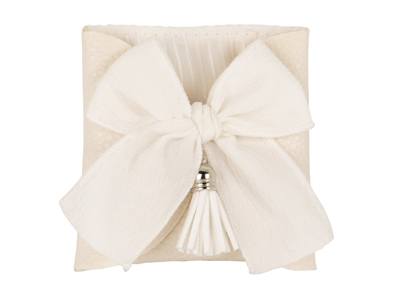 Busta fiocco avorio 9cm