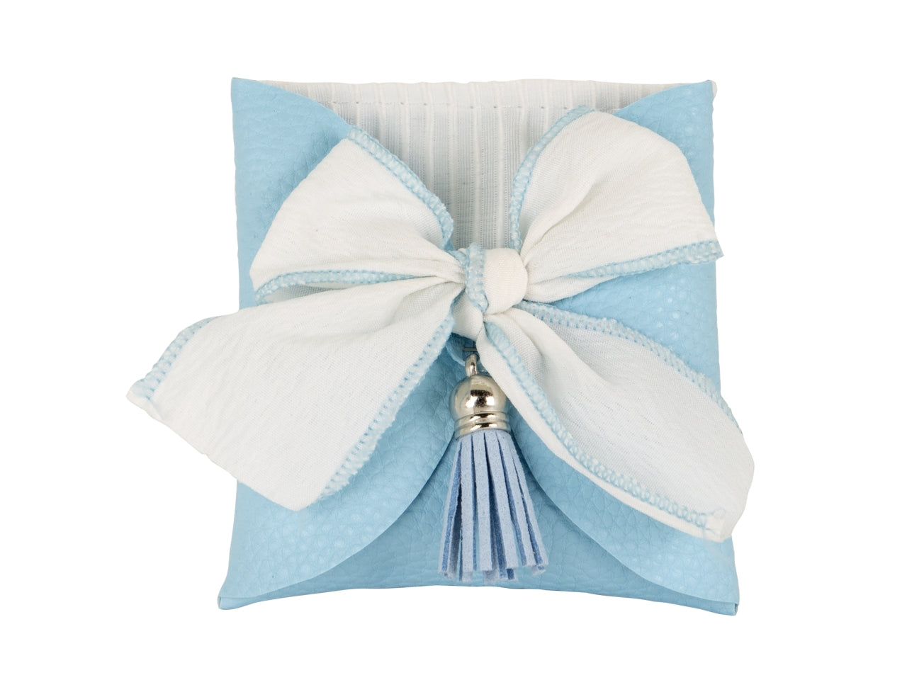 Busta fiocco cielo 9cm