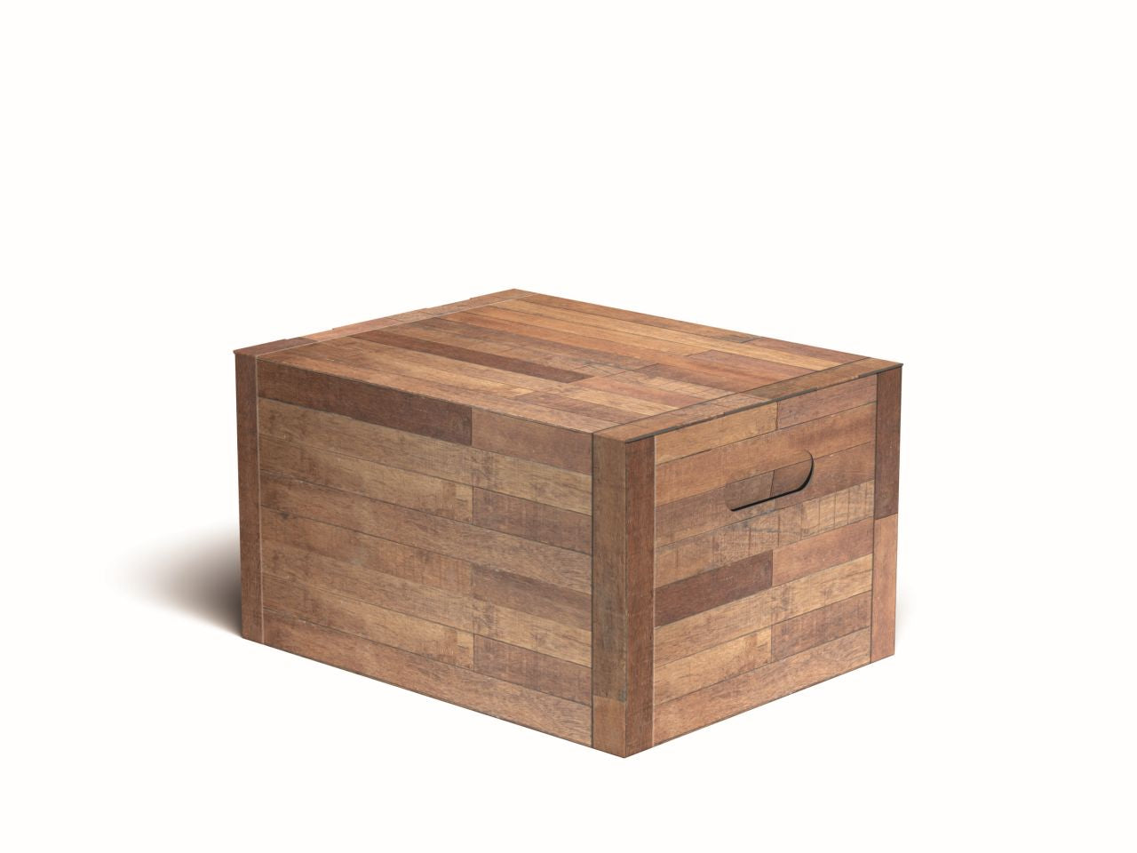 Scatola regalo 38,5x30x22cm per prodotti enogastronomici - peso massimo consigliato 8kg con fondo rinforzato e stampata effetto legno