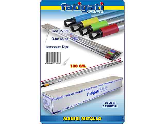 Manico metallo 130cm 27850