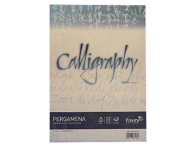 Carta pergamena Favini in carta naturale 90gr A4