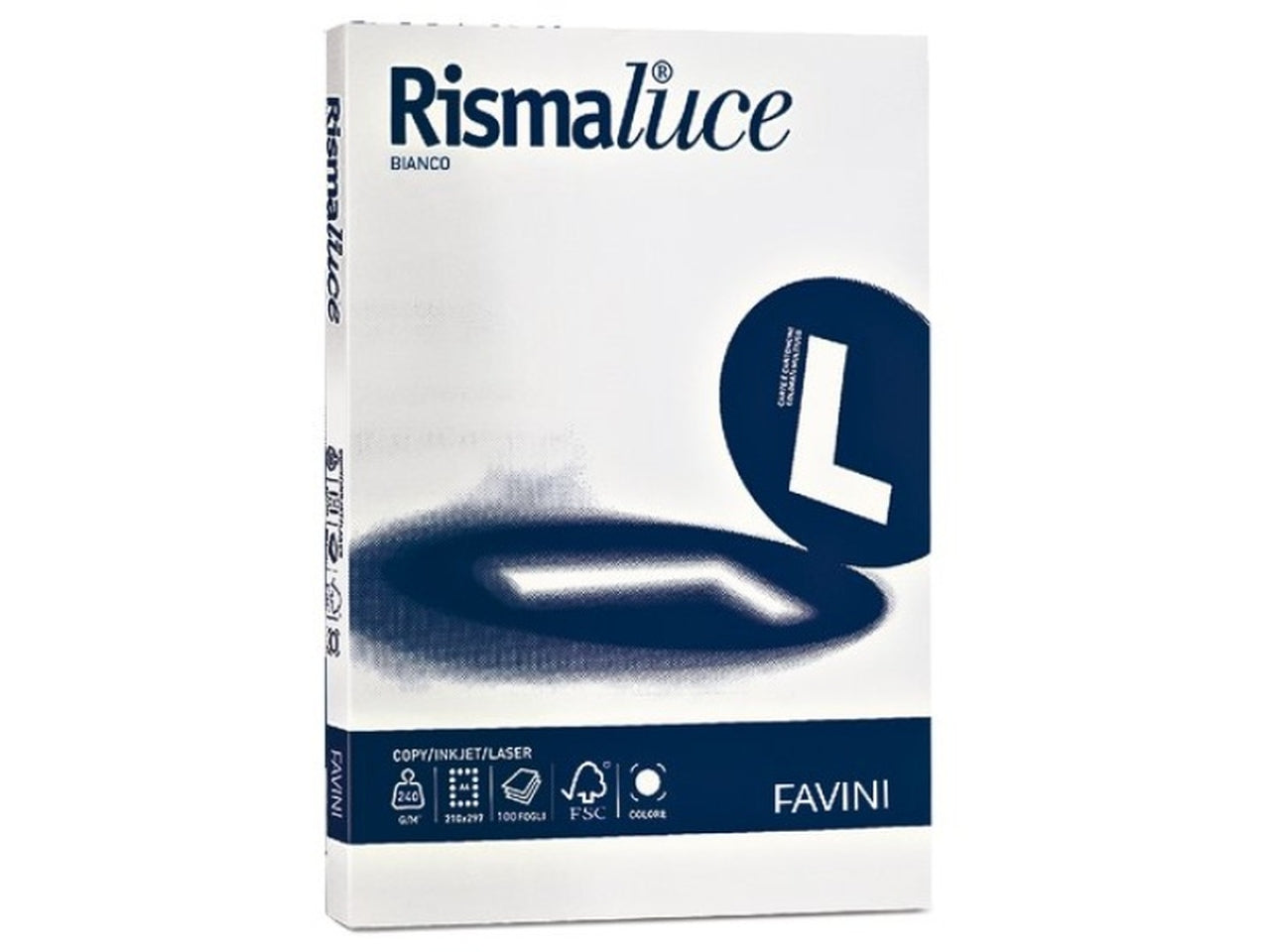 Risma fogli A4 Favini in colore bianco 210x297mm 170gr