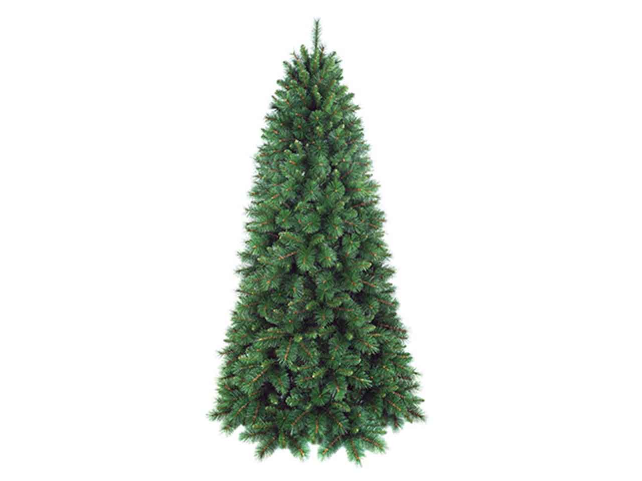 Albero di natale green peak slim 270cm d.153cm 1674 punte
