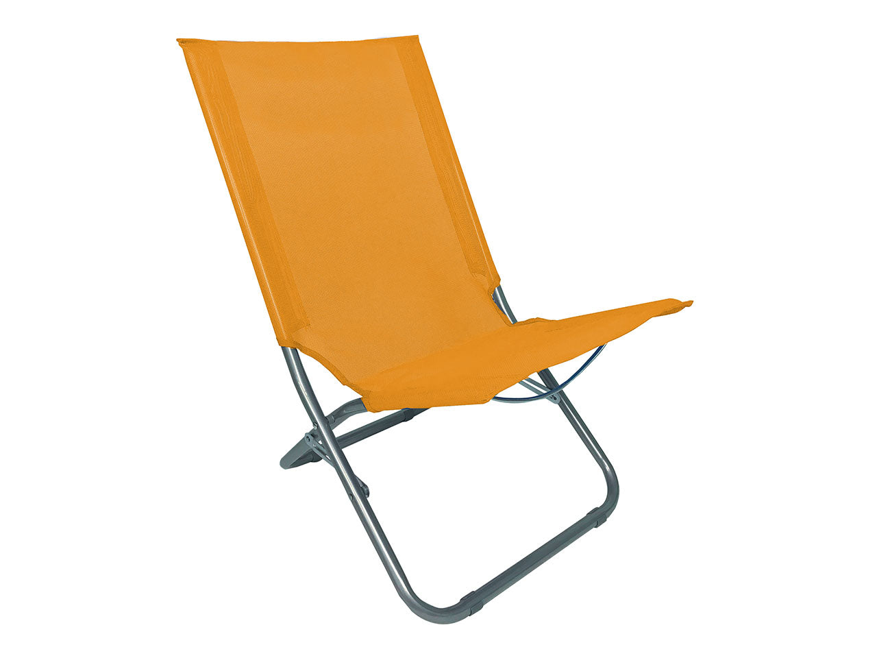 Sedia a sdraio in acciaio e poliestere 3 colori assortiti 42X63X75 cm - FDM Overseas